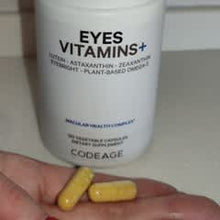 Load image into Gallery viewer, Codeage Eyes Vitamins+ with Lutein, Zeaxanthin, Astaxanthin for Optimal Vision