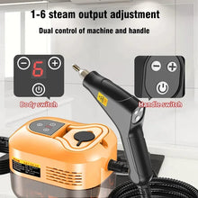 Load image into Gallery viewer, 2500W Handheld Steam Cleaner – Multifunction High-Temperature Cleaning for AC, Kitchen Hood, Car &amp; Home