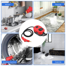 Load image into Gallery viewer, 2500W High-Pressure Steam Cleaning Machine – 1100ml Handheld Pressurized Steam Cleaner for Home &amp; Car