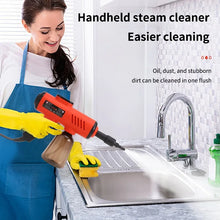 Load image into Gallery viewer, Handheld High-Pressure Steam Cleaner – 1200W High-Temp Sterilizing Washer Gun for Home &amp; Kitchen