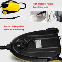 Load image into Gallery viewer, High Steam Cleaner Kill Mites Disinfector Home Kitchen 2000W Electric Steam Cleaner for Stain Removal, formaldehyde, Floor, car